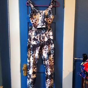 A fairly new workout floral pants